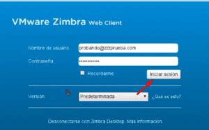 Mesa de Entradas Virtual Vía Correo Oficial Zimbra.